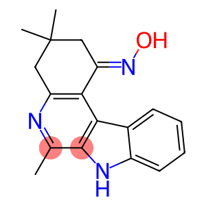 3,3,6-trimethyl-2,3,4,7-tetrahydro-1H-indolo[2,3-c]quinolin-1-one oxime