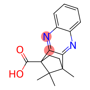 12,15,15-trimethyl-3,10-diazatetracyclo[10.2.1.0~2,11~.0~4,9~]pentadeca-2(11),3,5,7,9-pentaene-1-carboxylic acid