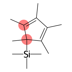 TRIMETHYL(1,2,3,4,5-PENTAMETHYLCYCLOPENTA-2,4-DIENYL)SILANE