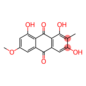 1-Hydroxy-2-methyl-3-hydroxy-6-methoxy-8-hydroxy-9,10-anthraquinone