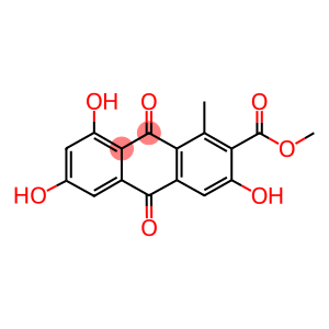 3,6,8-TRIHYDROXY-1-METHYL-9,10-DIOXO-9,10-DIHYDRO-ANTHRACENE-2-CARBOXYLIC ACID METHYL ESTER