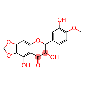 3,5,3'-trihydroxy-4'-methoxy-6,7-methylenedioxyflavone