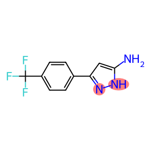 3-[4-(trifluoromethyl)phenyl]-1H-pyrazol-5-ylamine