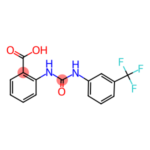 2-({[3-(trifluoromethyl)anilino]carbonyl}amino)benzoic acid