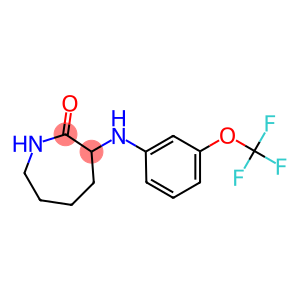 3-{[3-(trifluoromethoxy)phenyl]amino}azepan-2-one