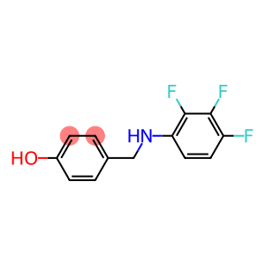 4-{[(2,3,4-trifluorophenyl)amino]methyl}phenol