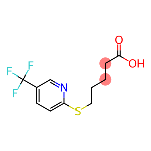 5-{[5-(trifluoromethyl)pyridin-2-yl]sulfanyl}pentanoic acid