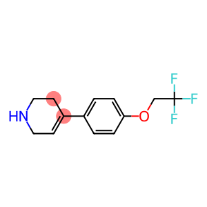 4-[4-(2,2,2-trifluoroethoxy)phenyl]-1,2,3,6-tetrahydropyridine