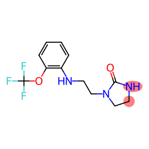 1-(2-{[2-(trifluoromethoxy)phenyl]amino}ethyl)imidazolidin-2-one