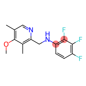 2,3,4-trifluoro-N-[(4-methoxy-3,5-dimethylpyridin-2-yl)methyl]aniline