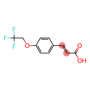 3-[4-(2,2,2-trifluoroethoxy)phenyl]prop-2-enoic acid