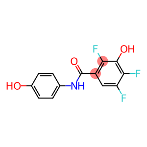 2,4,5-trifluoro-3-hydroxy-N-(4-hydroxyphenyl)benzamide