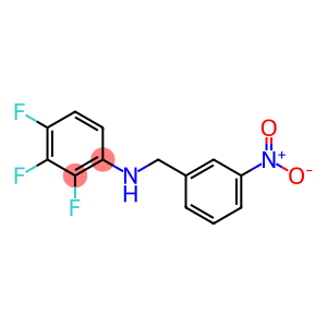 2,3,4-trifluoro-N-[(3-nitrophenyl)methyl]aniline