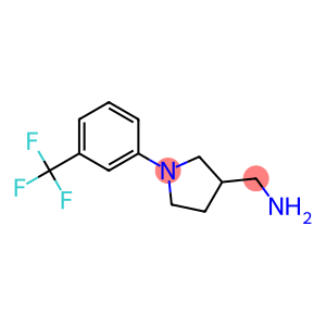 {1-[3-(trifluoromethyl)phenyl]pyrrolidin-3-yl}methylamine