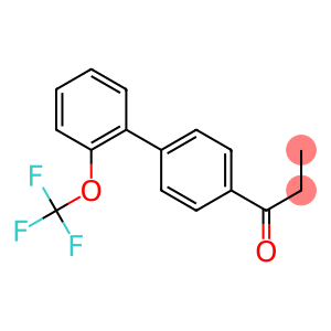 1-[2'-(trifluoromethoxy)-1,1'-biphenyl-4-yl]propan-1-one