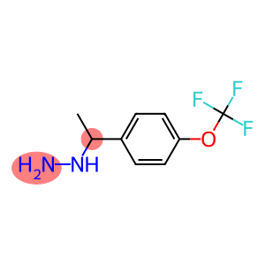 {1-[4-(trifluoromethoxy)phenyl]ethyl}hydrazine