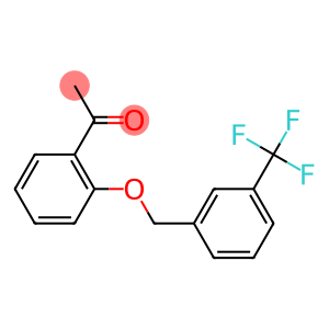 1-(2-{[3-(trifluoromethyl)phenyl]methoxy}phenyl)ethan-1-one