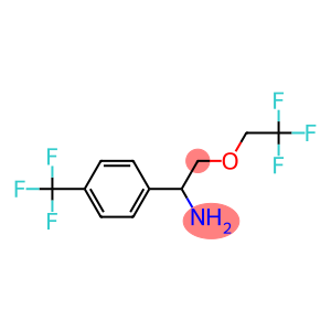 2-(2,2,2-trifluoroethoxy)-1-[4-(trifluoromethyl)phenyl]ethan-1-amine