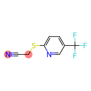 2-{[5-(trifluoromethyl)pyridin-2-yl]sulfanyl}acetonitrile