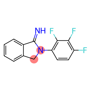 2-(2,3,4-trifluorophenyl)-2,3-dihydro-1H-isoindol-1-imine