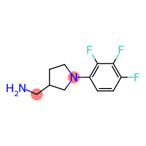 [1-(2,3,4-trifluorophenyl)pyrrolidin-3-yl]methylamine