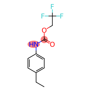 2,2,2-trifluoroethyl 4-ethylphenylcarbamate