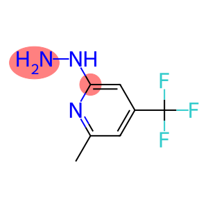 1-(4-(trifluoromethyl)-6-methylpyridin-2-yl)hydrazine