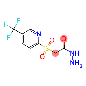 2-{[5-(trifluoromethyl)-2-pyridyl]sulfonyl}ethanohydrazide