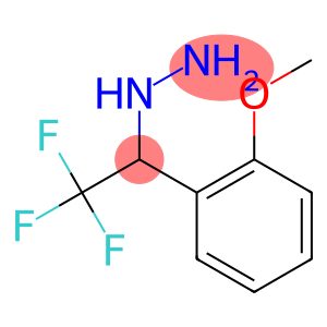 (2,2,2-trifluoro-1-(2-methoxyphenyl)ethyl)hydrazine