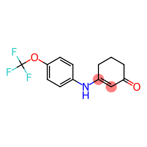 3-[4-(trifluoromethoxy)anilino]-2-cyclohexen-1-one