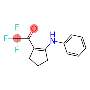 2,2,2-TRIFLUORO-1-(2-(PHENYLAMINO)-1-CYCLOPENTEN-1-YL)-1-ETHANONE