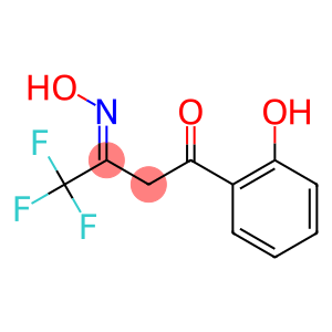 4,4,4-TRIFLUORO-1-(2-HYDROXYPHENYL)BUTANE-1,3-DIONE 3-OXIME