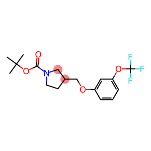 3-(3-Trifluoromethoxy-phenoxymethyl)-pyrrolidine-1-carboxylic acid tert-butyl ester