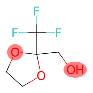 (2-(TRIFLUOROMETHYL)-1,3-DIOXOLAN-2-YL)METHANOL, 97% MIN.