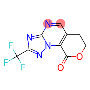 2-(TRIFLUOROMETHYL)-6,7-DIHYDRO-9H-PYRANO[4,3-E][1,2,4]TRIAZOLO[1,5-A]PYRIMIDIN-9-ONE