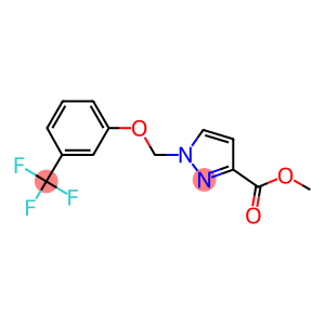 1-(3-TRIFLUOROMETHYL-PHENOXYMETHYL)-1 H-PYRAZOLE-3-CARBOXYLIC ACID METHYL ESTER