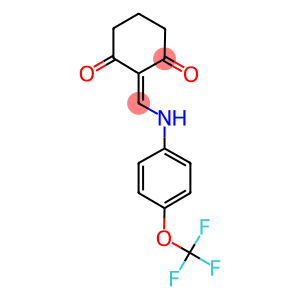 2-(((4-(TRIFLUOROMETHOXY)PHENYL)AMINO)METHYLENE)CYCLOHEXANE-1,3-DIONE