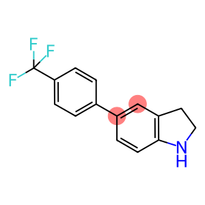 5-[4-(TRIFLUOROMETHYL)PHENYL]INDOLINE