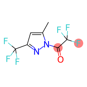 1-TRIFLUOROACETYL-3-TRIFLUOROMETHYL-5-(METHYL)PYRAZOLE