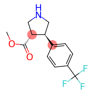 4-[4-(TRIFLUOROMETHYL)PHENYL]PYRROLIDINE-3-METHYLCARBOXYLATE