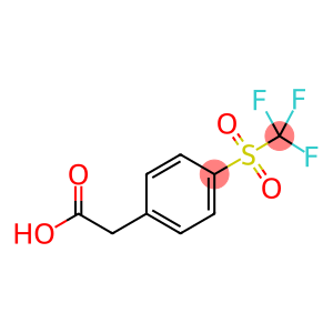 4-(TRIFLUOROMETHYLSULPHONYL)PHENYLACETIC ACID