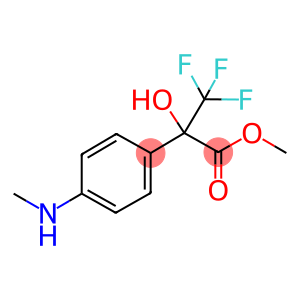 3,3,3-TRIFLUORO-2-HYDROXY-2-(4-METHYLAMINO-PHENYL)-PROPIONIC ACID METHYL ESTER