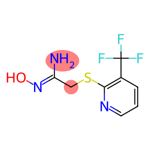 2-[3-(Trifluoromethyl)pyridin-2-ylthio]acetamide oxime