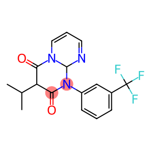 1-[3-(Trifluoromethyl)phenyl]-3-isopropyl-1,9a-dihydro-2H-pyrimido[1,2-a]pyrimidine-2,4(3H)-dione