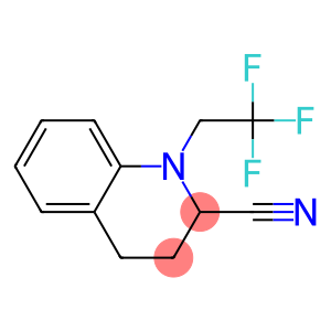 1-(2,2,2-Trifluoroethyl)-1,2,3,4-tetrahydroquinoline-2-carbonitrile