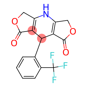 8-[2-(Trifluoromethyl)phenyl]-4,8-dihydro-1H,3H-difuro[3,4-b:3',4'-e]pyridine-1,7(5H)-dione