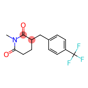 3-(4-Trifluoromethylbenzyl)-1-methylpiperidine-2,6-dione