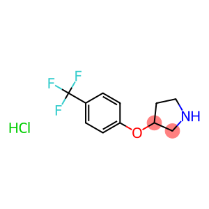 3-[4-(Trifluoromethyl)phenoxy]pyrrolidinehydrochloride