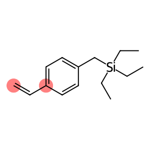 1-[4-(Triethylsilylmethyl)phenyl]ethene