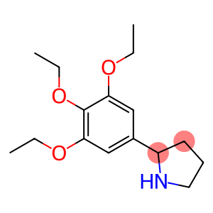 2-(3,4,5-triethoxyphenyl)pyrrolidine